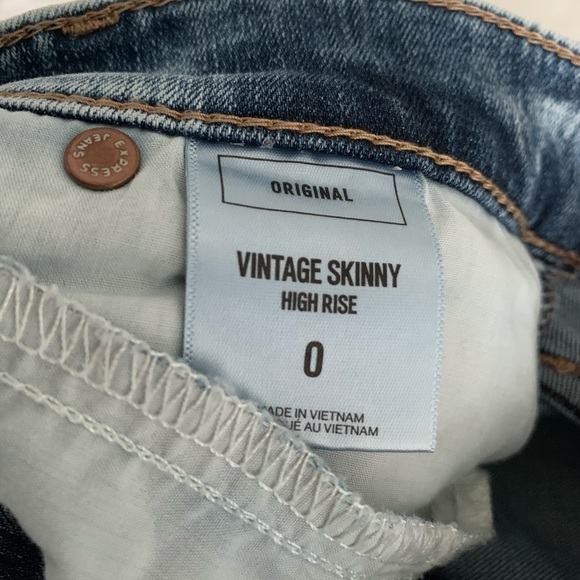 express high rise jeans 0 - Picture 4 of 5